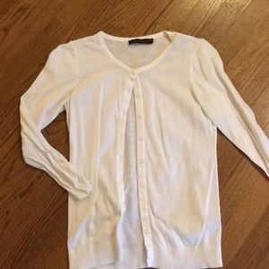 Limited cardigan, white